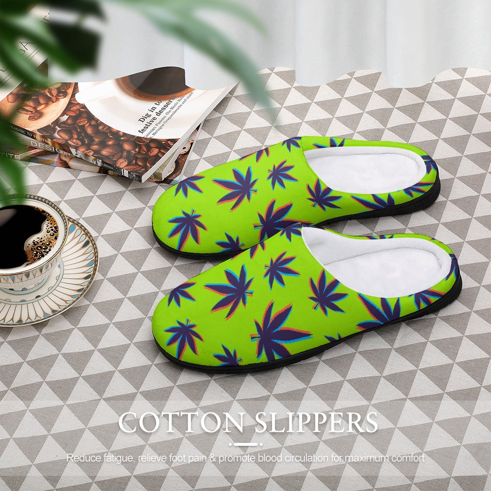EDM Artist Cotton Slippers Soft, Comfy, No-Slip, Waterproof, Odor-resistant Music Festival Rave Gifts Mens Womens Unisex LIMITED EDITION