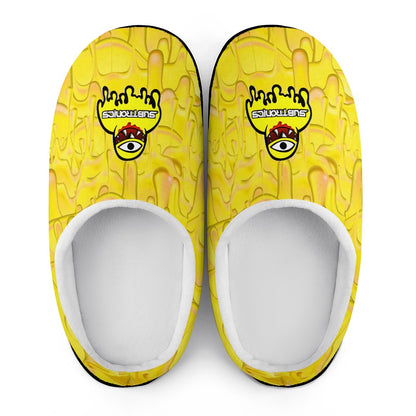 EDM Artist Cotton Slippers Soft, Comfy, No-Slip, Waterproof, Odor-resistant Music Festival Rave Gifts Mens Womens Unisex LIMITED EDITION