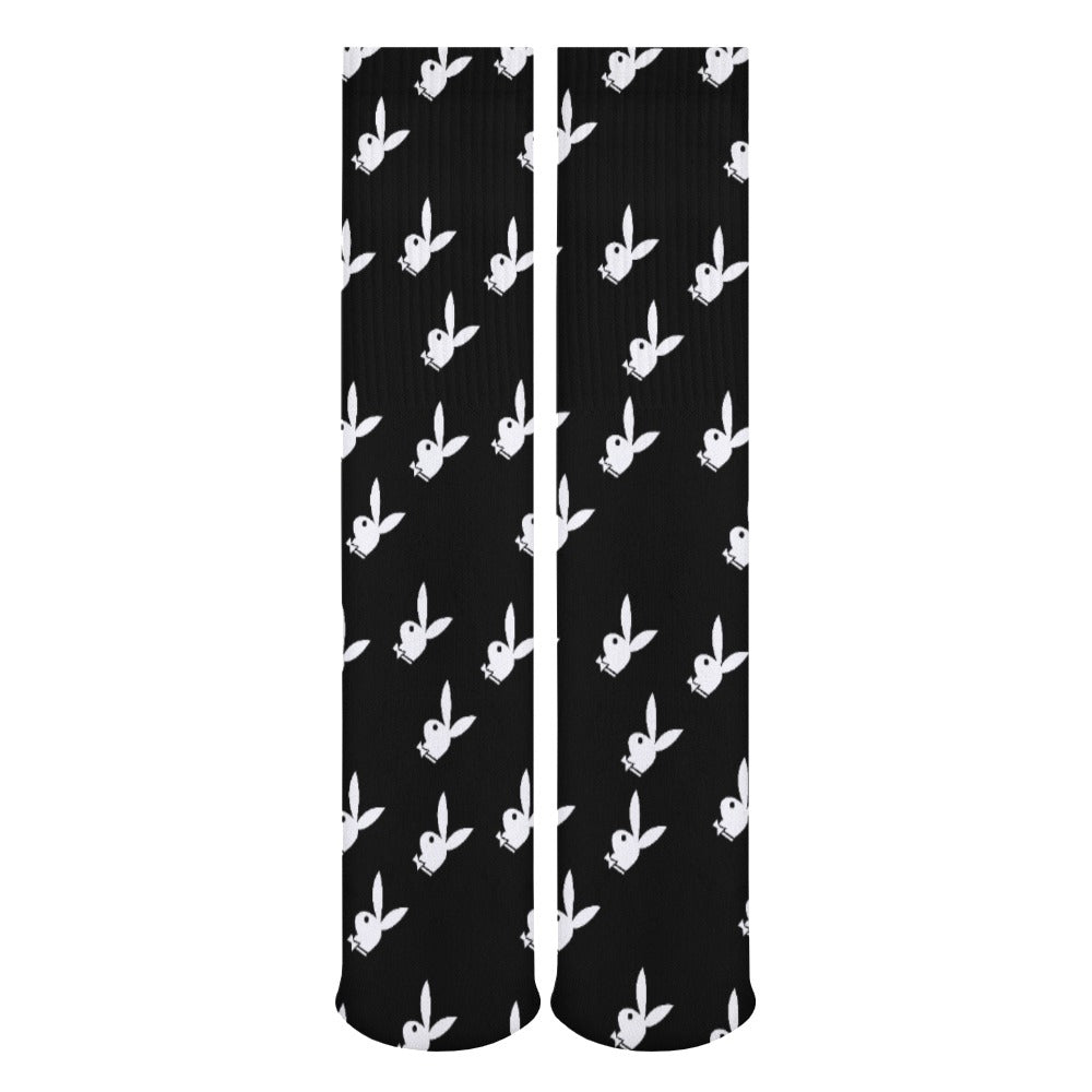 Playboy Bunny Socks 5 Pack Sweat-Proof Odor-Resistant Breathable Large Socks