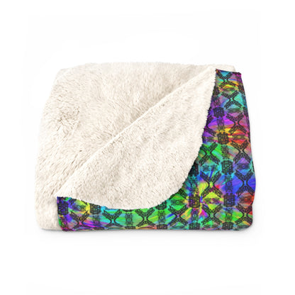 Premium Micro-Mink GRIZ Sherpa Blanket | EDM Music Festival Blankets