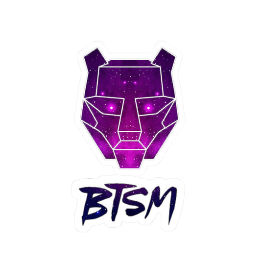 BTSM Stickers, Black Tiger Sex Machine Decal