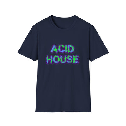 Acid House Softstyle T-Shirt EDM Rave Music Festival Tee Mens Womens Unisex