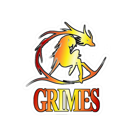 Grimes Stickers,  Decal