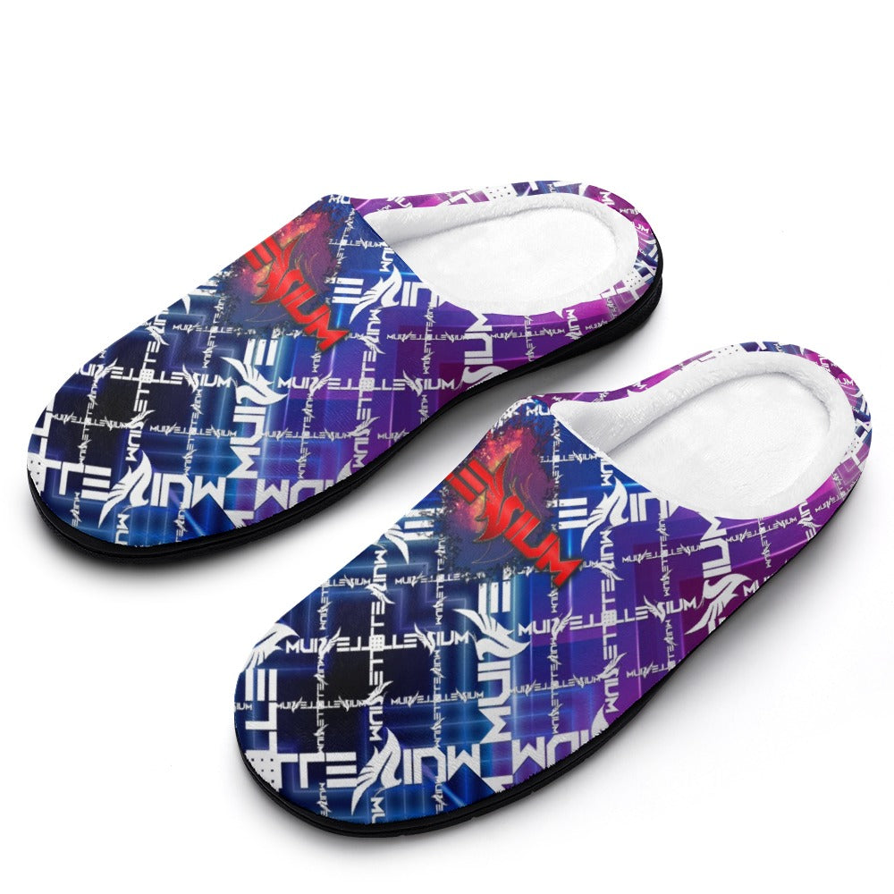EDM Artist Cotton Slippers Soft, Comfy, No-Slip, Waterproof, Odor-resistant Music Festival Rave Gifts Mens Womens Unisex LIMITED EDITION