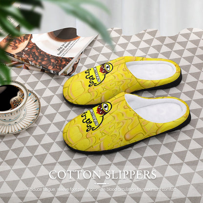 EDM Artist Cotton Slippers Soft, Comfy, No-Slip, Waterproof, Odor-resistant Music Festival Rave Gifts Mens Womens Unisex LIMITED EDITION