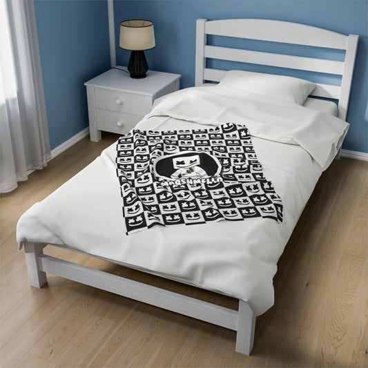 Marshmello Music Festival Essentials Cozy Plush Fleece Personal Throw Blanket