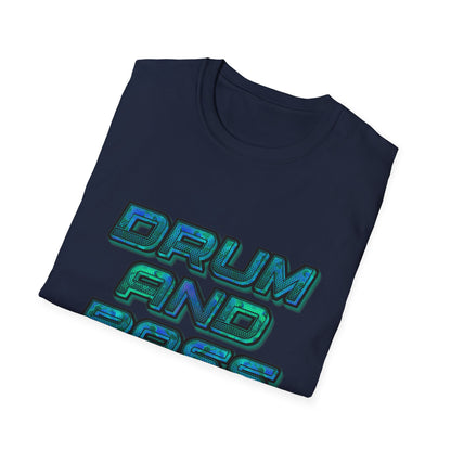 Drum and Bass All Day Every Day Softstyle T-Shirt DnB Mens Womens Unisex Music Lover Gift, Rave Apparel, Festival Wear, Streetwear
