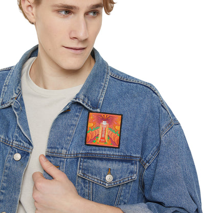Custom Beat Box Easy Iron-On Patches Rave Accessory Fun Festival Flair to Personalize Jackets, Backpacks, Hoodies, Gifts