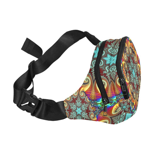 Ultimate Festival Fanny Pack Psychedelic Waist Travel Sling Bag for Men Women Unisex