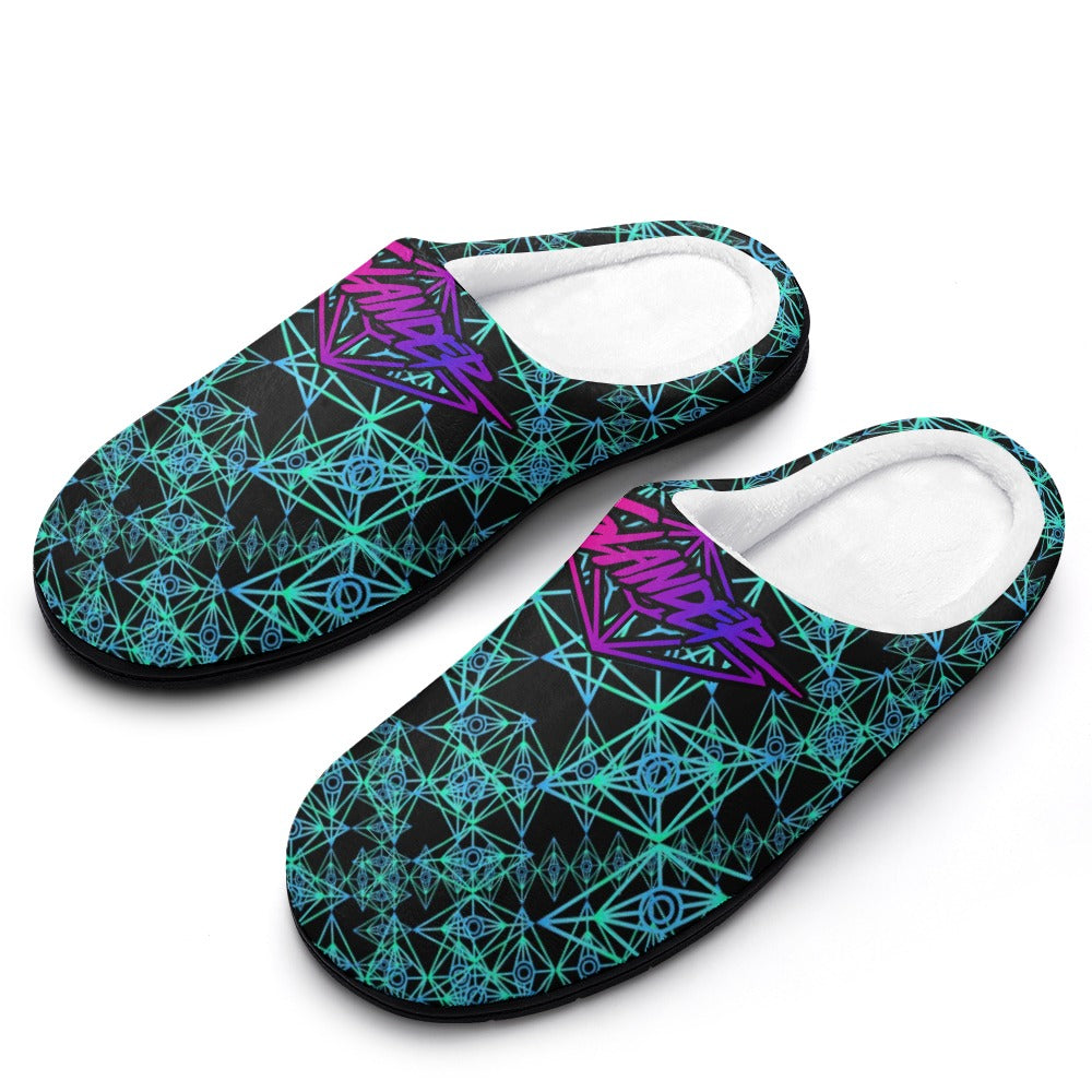 EDM Artist Cotton Slippers Soft, Comfy, No-Slip, Waterproof, Odor-resistant Music Festival Rave Gifts Mens Womens Unisex LIMITED EDITION