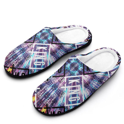 EDM Artist Cotton Slippers Soft, Comfy, No-Slip, Waterproof, Odor-resistant Music Festival Rave Gifts Mens Womens Unisex LIMITED EDITION