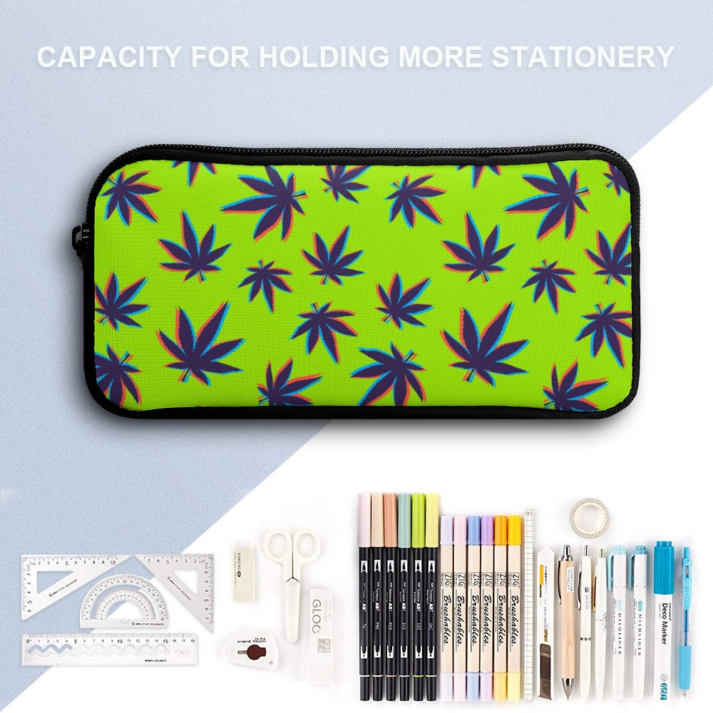 Psychedelic Backpack, Lunchbox, and Wallet Three piece set combination Travel Bag Package Set