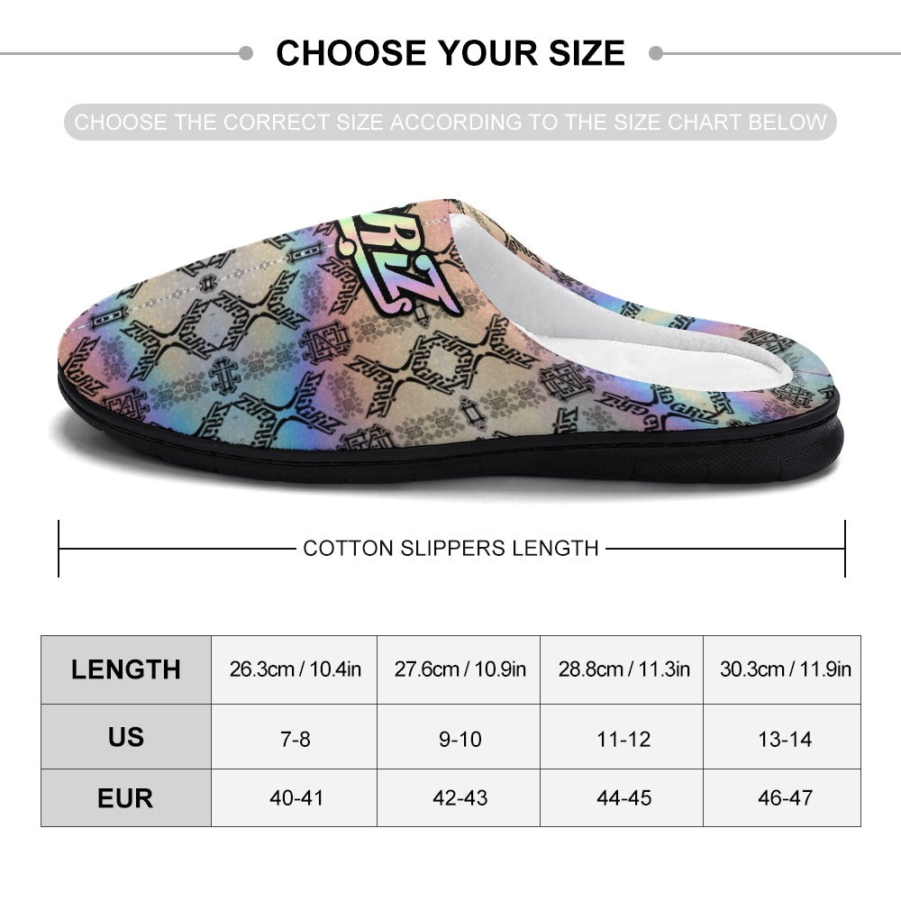 EDM Artist Cotton Slippers Soft, Comfy, No-Slip, Waterproof, Odor-resistant Music Festival Rave Gifts Mens Womens Unisex LIMITED EDITION