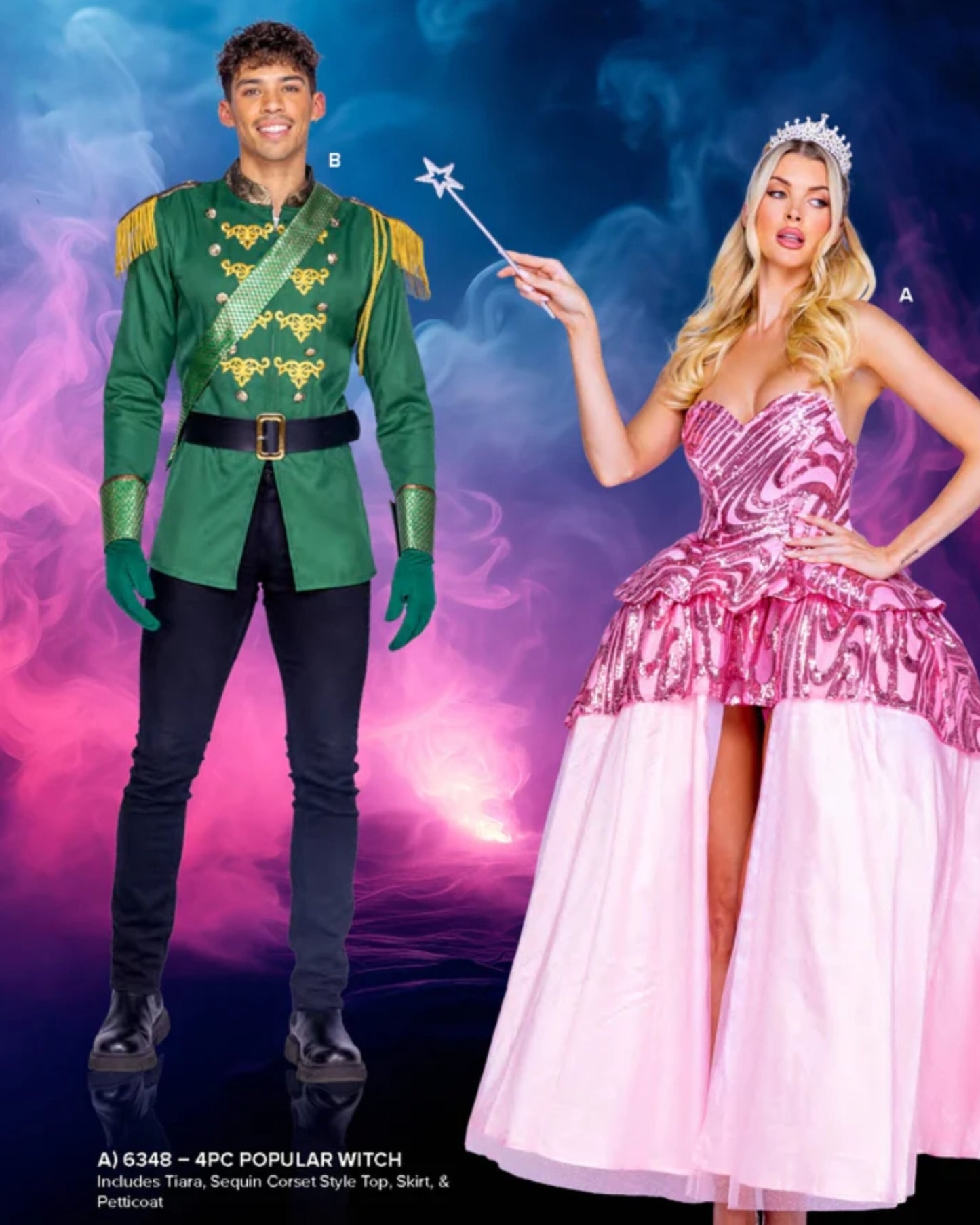 Good  Witch Costume 4pc Set