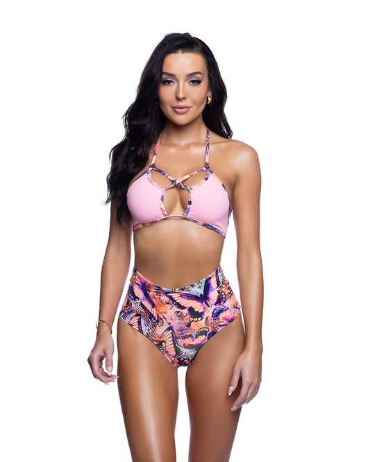 Criss-Cross Halter Top