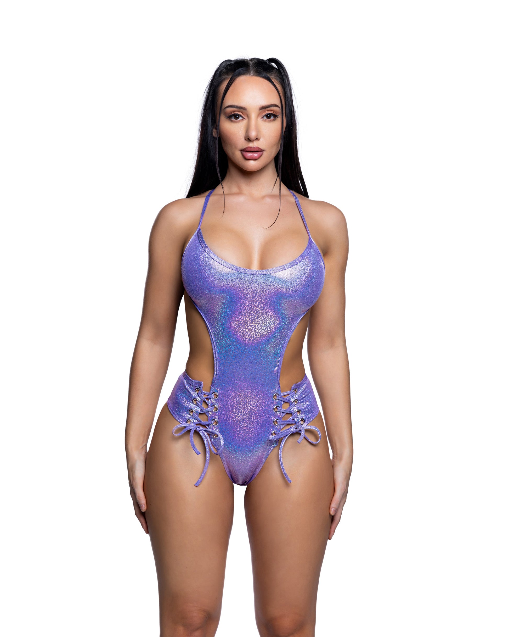 Lace-up Bodysuit