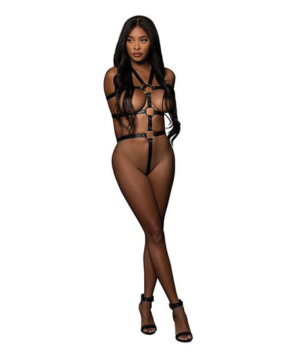 Lust Faux Leather Kinky Body Harness