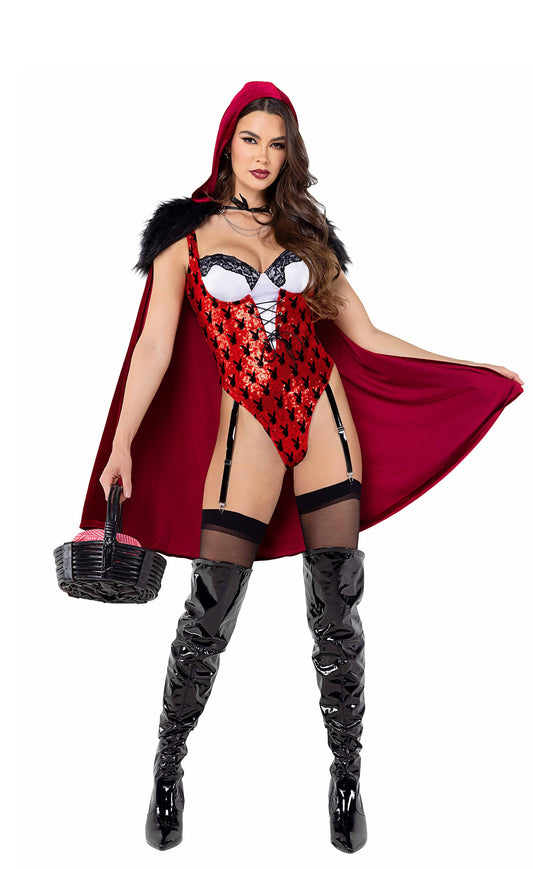 Playboy Little Red Riding Hood Costume 2pc Set