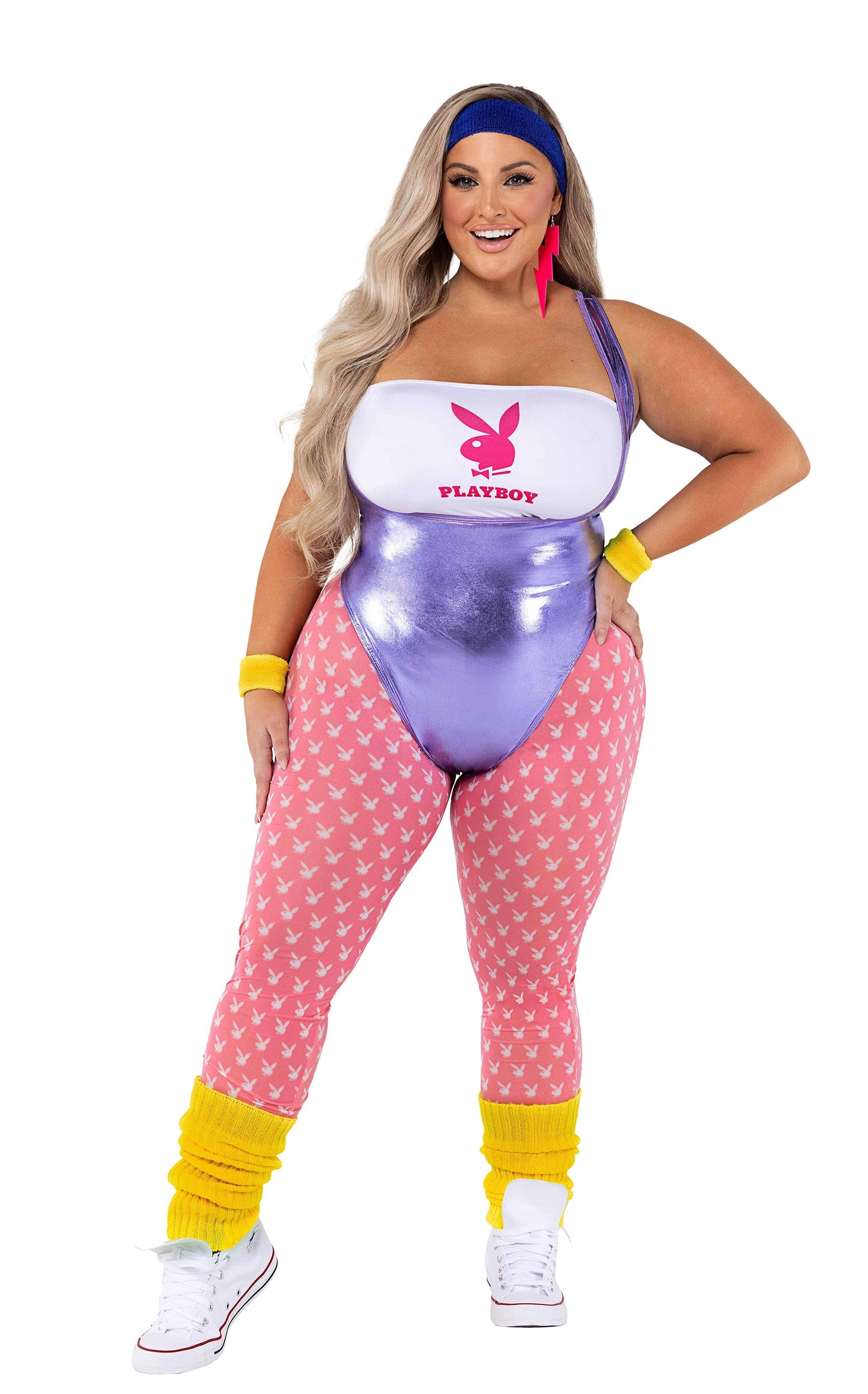 Playboy 's Fitness Costume 6pc Set