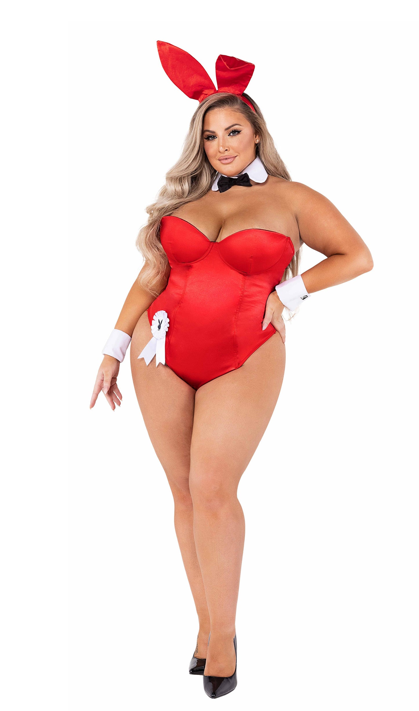 Classic Playboy Bunny Costume Deluxe 8pc Set