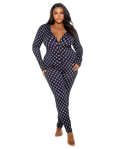 Playboy Bunny Cozy Lounge Union Suit Roma Costume, Inc.