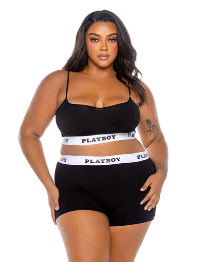 Playboy Bunny Sport Lounge Bralette 2pc Set Roma Costume, Inc.