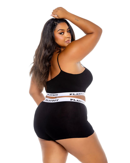 Playboy Bunny Sport Lounge Bralette 2pc Set Roma Costume, Inc.