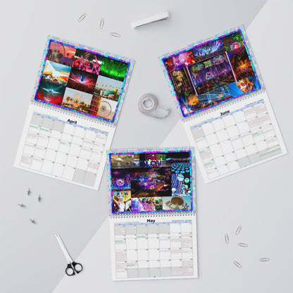 Music Festivals 2026 Calendar & Planner with Digital iCal Sync