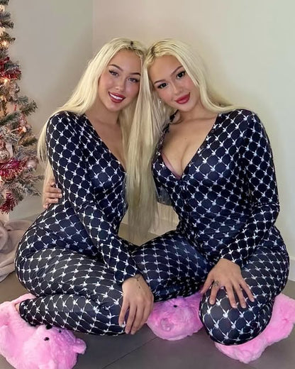 Playboy Bunny Cozy Lounge Union Onesie Pajamas