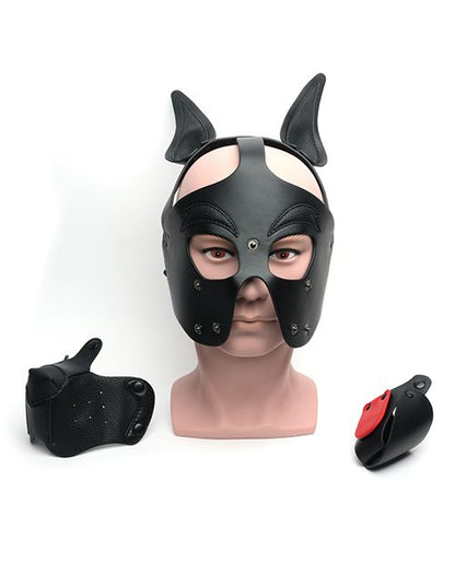 Bondage Puppy Hood Mask