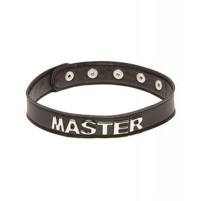 Talk Dirty To Me Faux Leather Collar