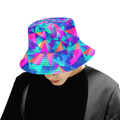 Geometric Shimmer Unisex Summer Bucket Hat
