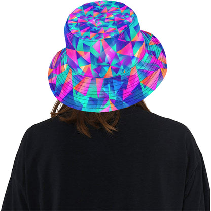 Geometric Shimmer Unisex Summer Bucket Hat