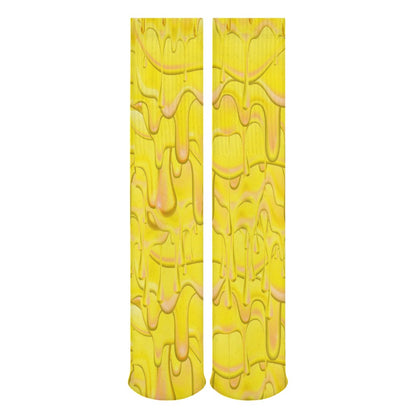 Drippy 5 Pack Sweat-Proof Odor-Resistant Breathable Large Socks