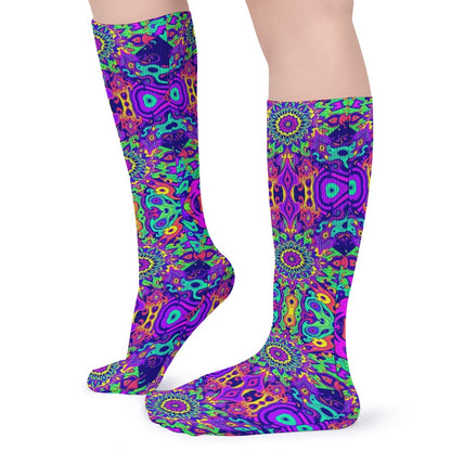 5 Pack Sweat-Proof Odor-Resistant Breathable Large Socks