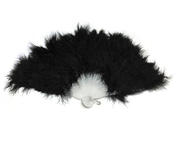 Marabou Feather Fans in 3 Colors