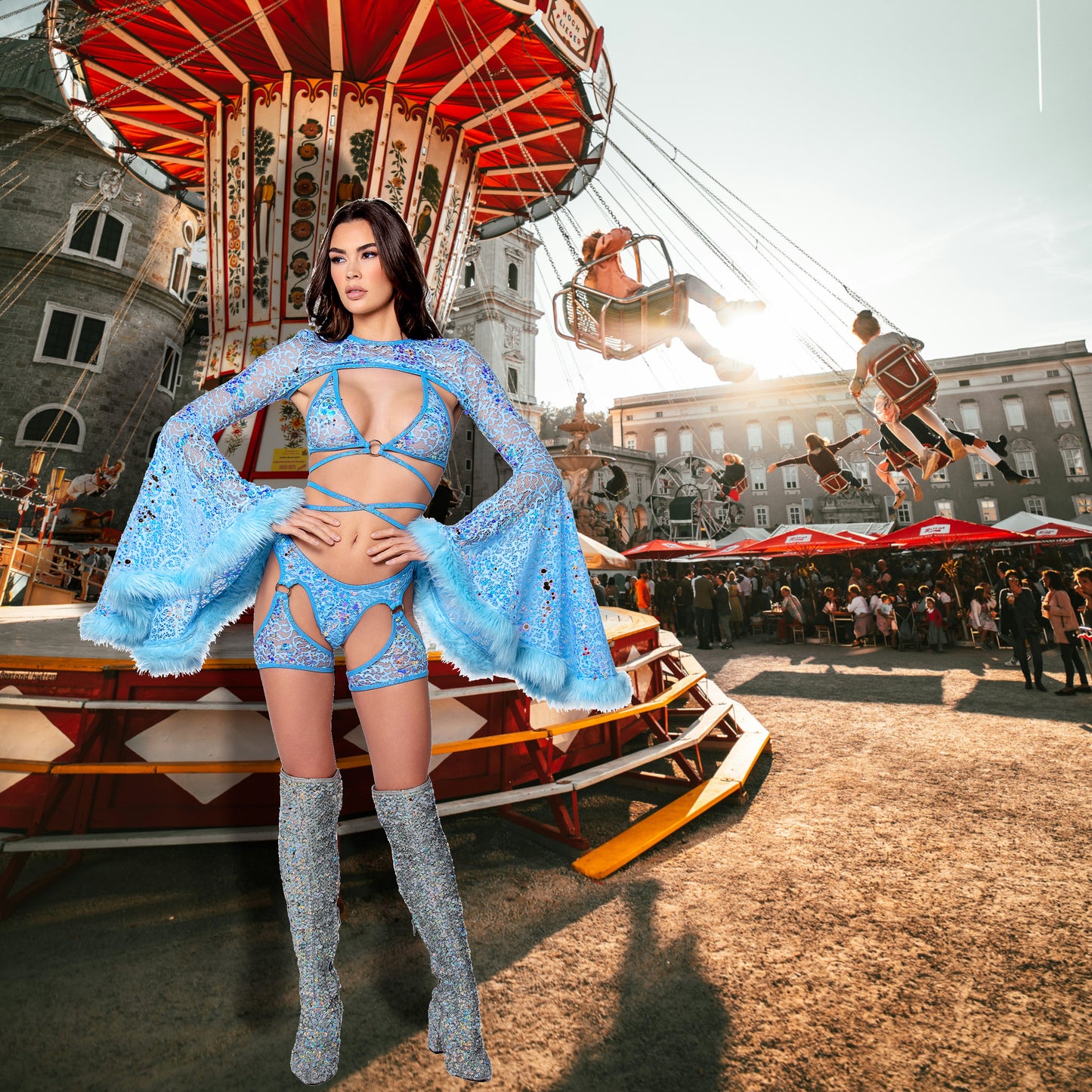 Princess Shorts with Attached Chaps