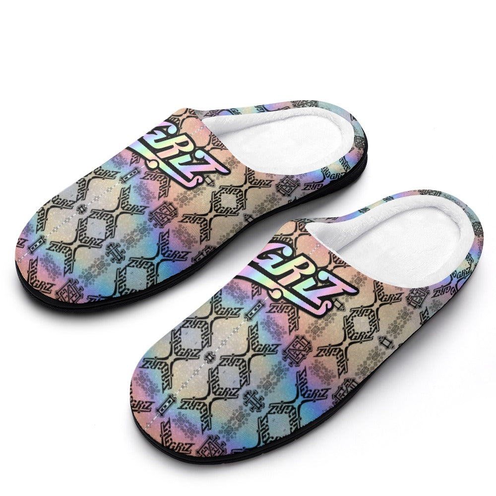 EDM Artist Cotton Slippers Soft, Comfy, No-Slip, Waterproof, Odor-resistant Music Festival Rave Gifts Mens Womens Unisex LIMITED EDITION