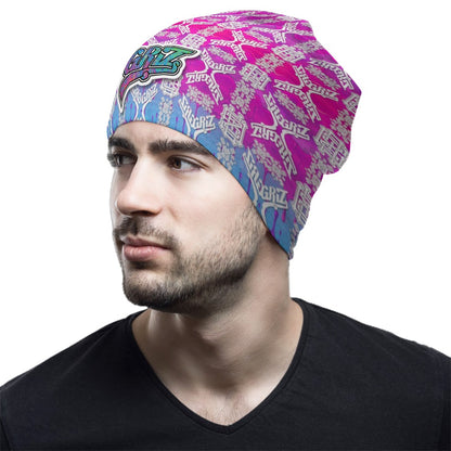 Griz Full Print Pullover Beanie