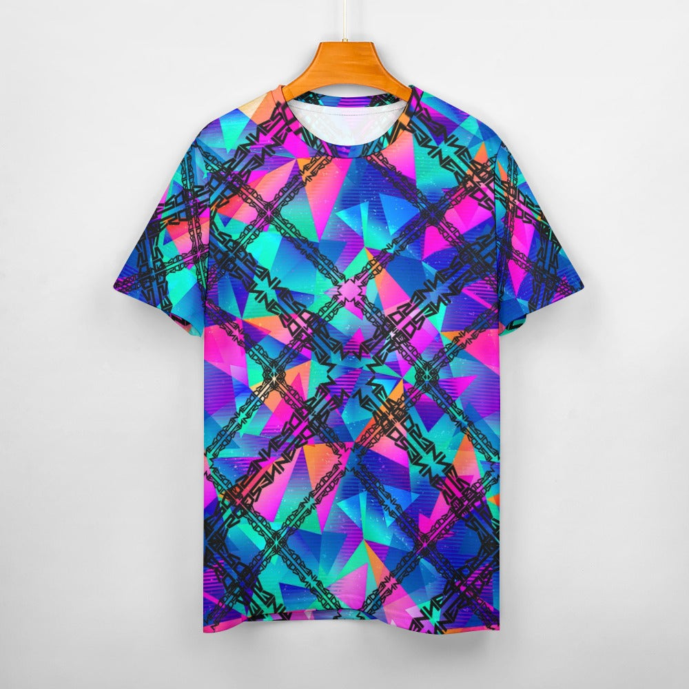 Men's Nero Crush on You Fitted Rave Shirt Super Soft Breathable Sweat-Proof Odor-Resistant Music Festival Tee