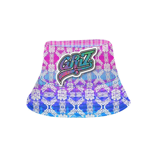 Griz All Over Kaleidoscopic Unisex Summer Bucket Hat