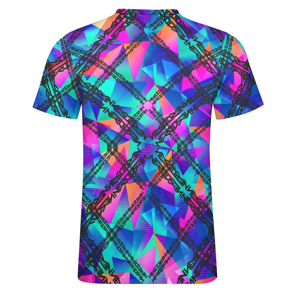 Men's Nero Crush on You Fitted Rave Shirt Super Soft Breathable Sweat-Proof Odor-Resistant Music Festival Tee