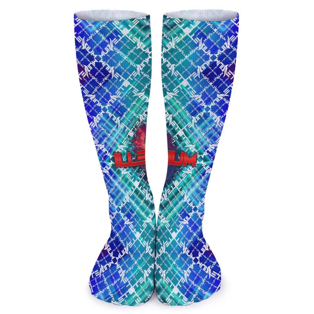 Illenium Socks 5 Pack Sweat-Proof Odor-Resistant Breathable Large Socks