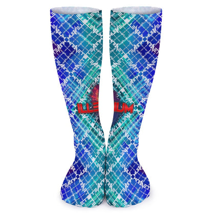 Illenium Socks 5 Pack Sweat-Proof Odor-Resistant Breathable Large Socks