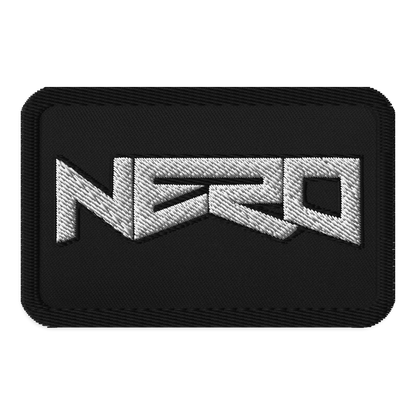 NERO Iron-on Embroidered EDM Patches