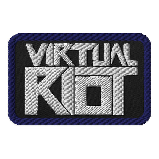 Virtual Riot Embroidered Iron-on Patches