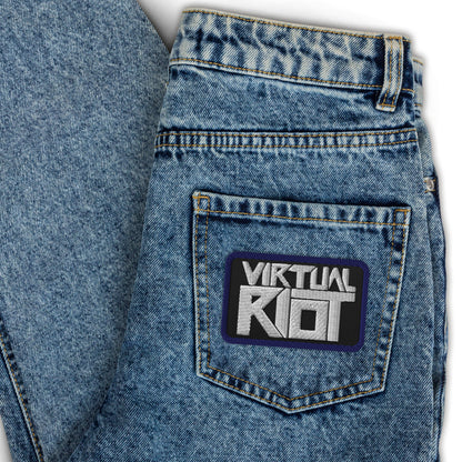 Virtual Riot Embroidered Iron-on Patches