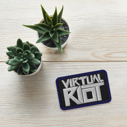 Virtual Riot Embroidered Iron-on Patches