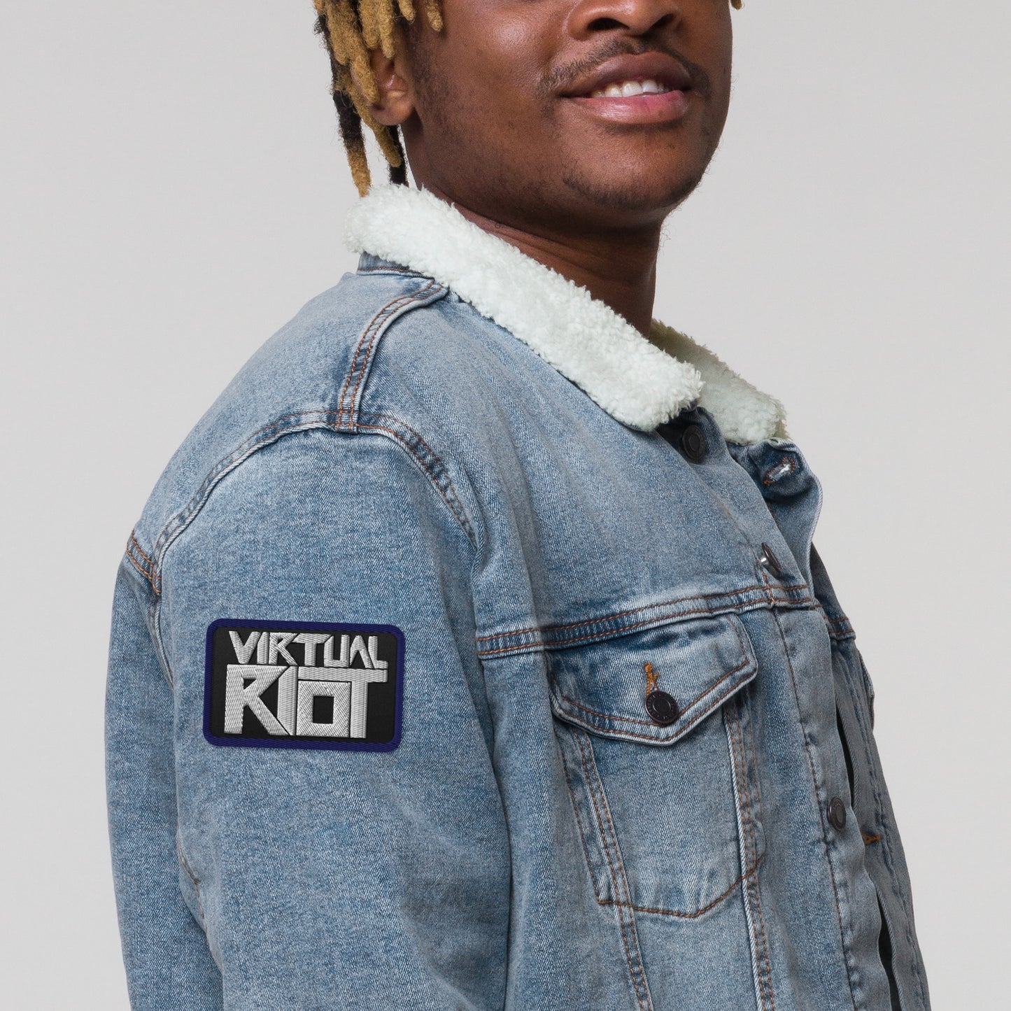 Virtual Riot Embroidered Iron-on Patches