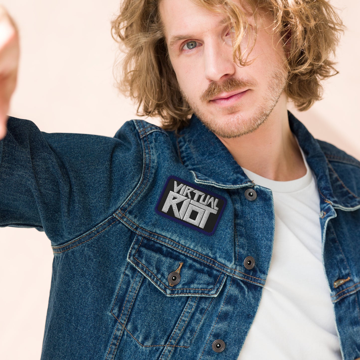 Virtual Riot Embroidered Iron-on Patches